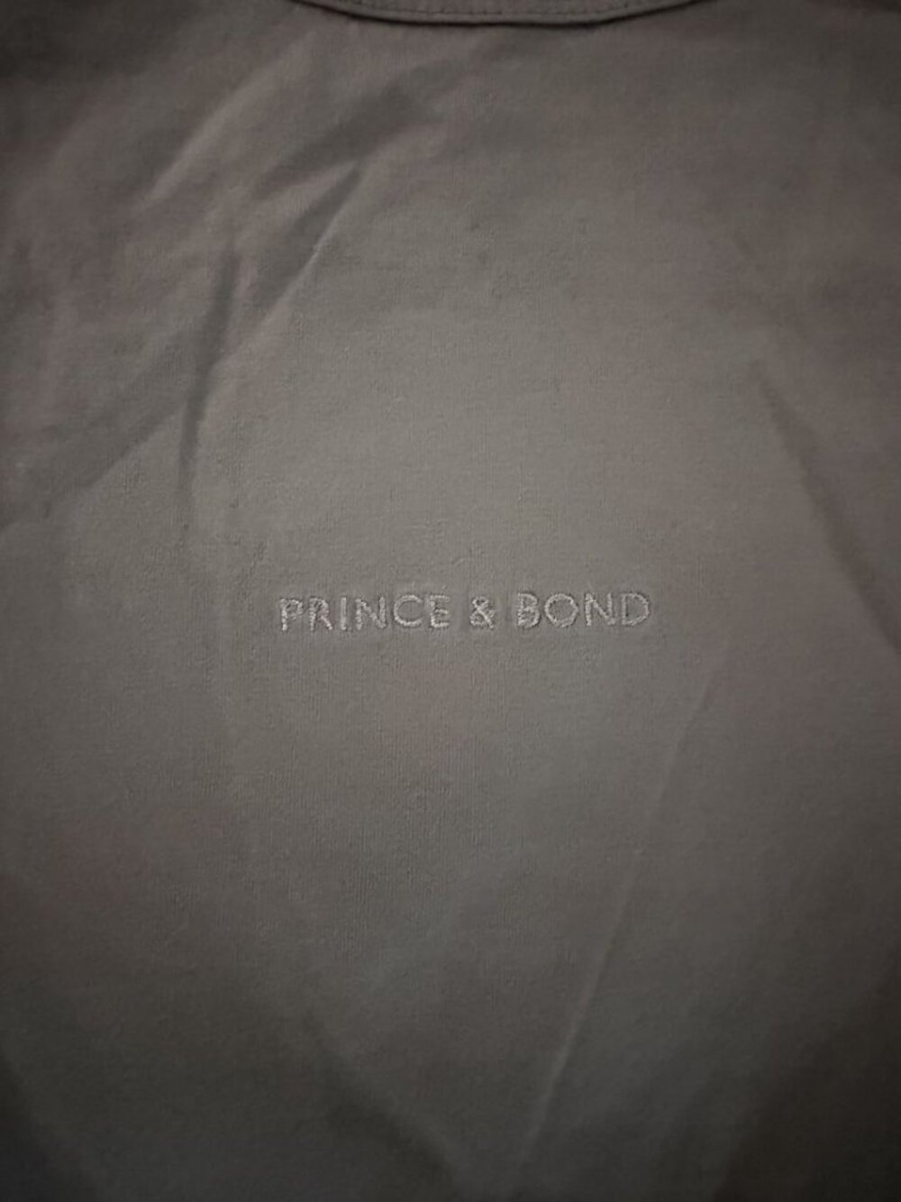 Prince & Bond Taupe T-Shirt Size S